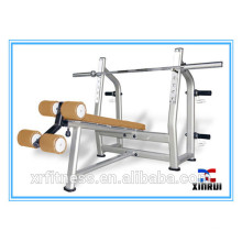 XR-9929 Xin Rui fábrica de equipos de fitness Banco de declive de gimnasio de pesas